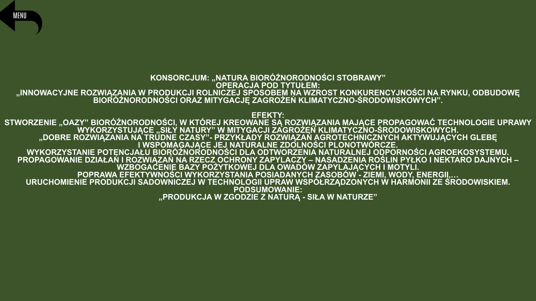 Efekty – Bioróżnorodność Stobrawy